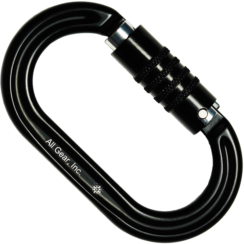 BLACK Climbing Carabiner